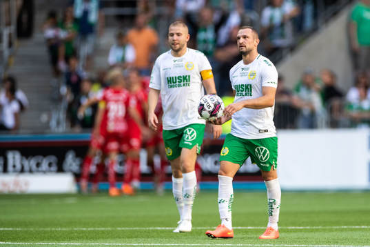 Hammarbys Veton Berisha deppar