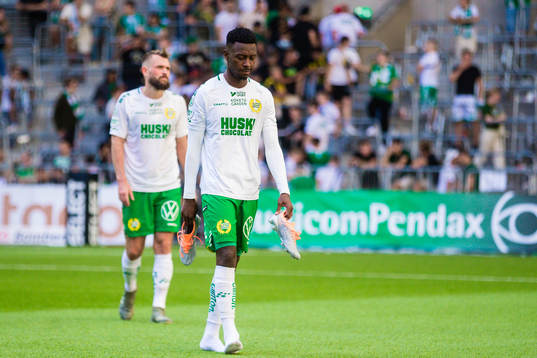 Hammarbys Shaquille Pinas deppar