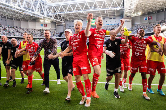 Bläddra bland fler bilder av Fotboll, Allsvenskan, Hammarby - Värnamo