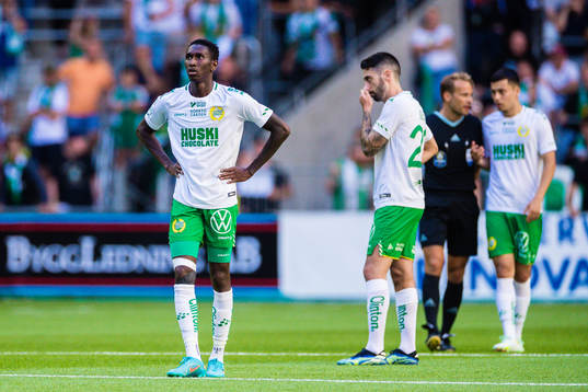 Hammarbys Bubacarr Trawally deppar