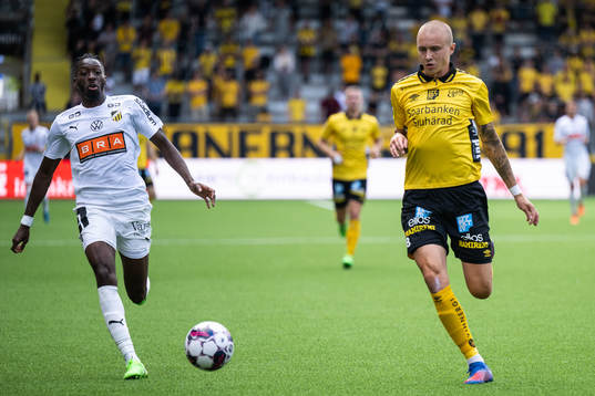 Häckens Blair Sebastian Turgott och Elfsborgs Sebastian