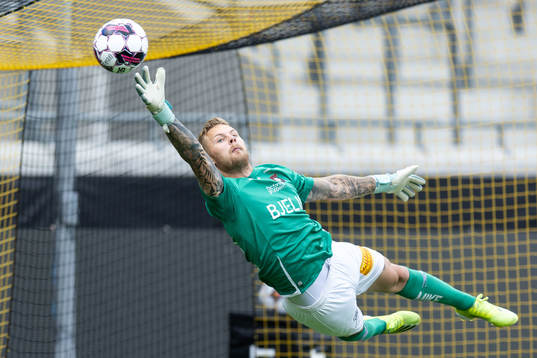 Örgrytes målvakt Robin Wallinder