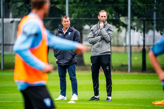 Head of sports, Daniel Andersson och sportchef och tränare