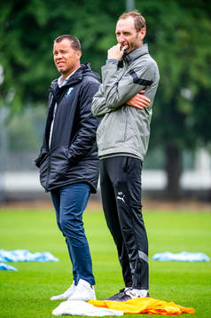 Head of sports, Daniel Andersson och sportchef och tränare