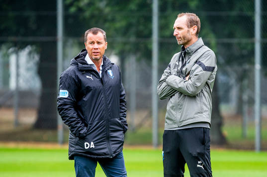 Head of sports, Daniel Andersson och sportchef och tränare