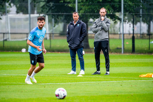 Head of sports, Daniel Andersson och sportchef och tränare