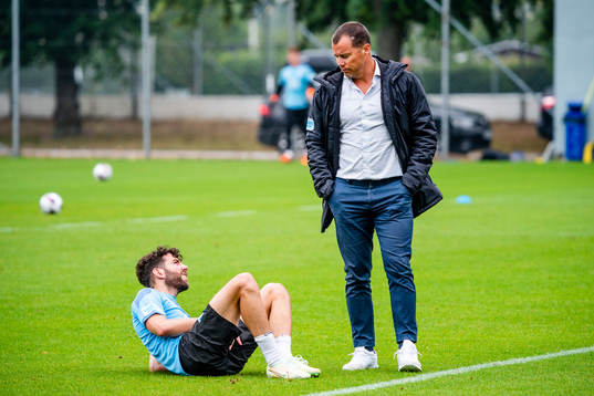 Erdal Rakip och Daniel Andersson, head of sports