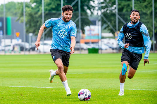 Erdal Rakip och Sergio Pena