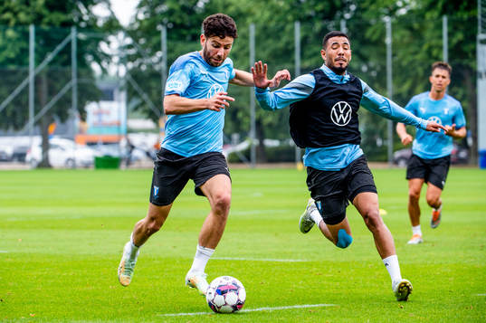 Erdal Rakip och Sergio Pena