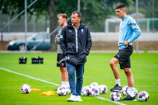 Daniel Andersson, head of sports och Dennis Hadzikadunic