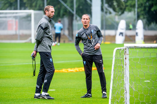 Sportchef och tränare Andreas Georgson och assisterande