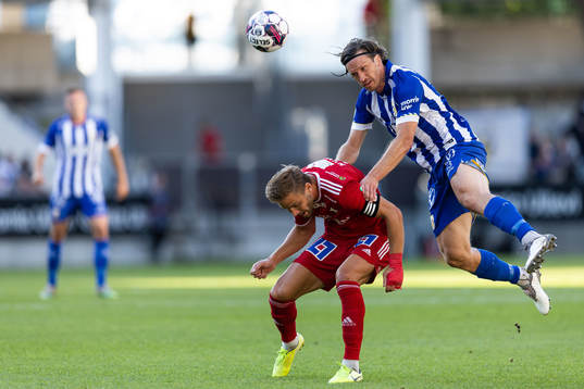 IFK Norrköpings Christoffer Nyman och IFK Göteborgs