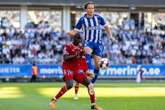 IFK Göteborgs Simon Thern och IFK Norrköpings Godswill
