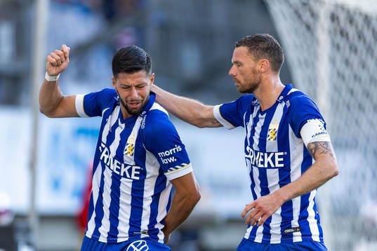 IFK Göteborgs Kevin Yakob jublar