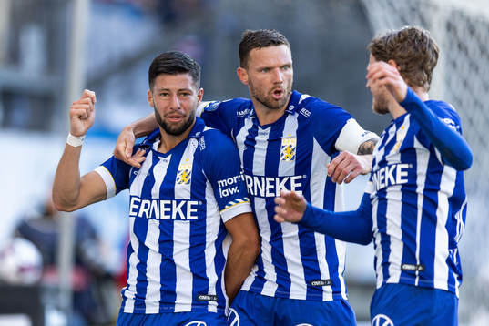 IFK Göteborgs Kevin Yakob och Marcus Berg
