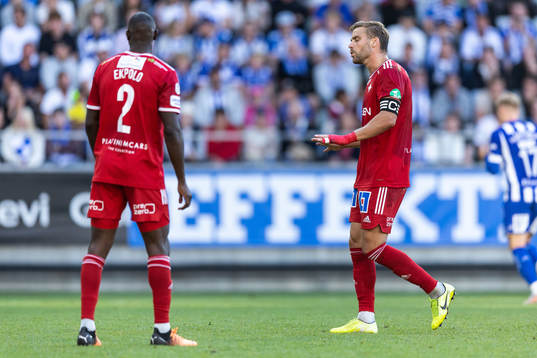 IFK Norrköpings Christoffer Nyman deppar
