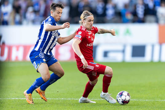 IFK Göteborgs Hussein Carneil och IFK Norrköpings Arnor