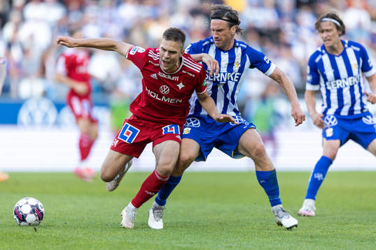 IFK Norrköpings Anton Eriksson och IFK Göteborgs Gustav