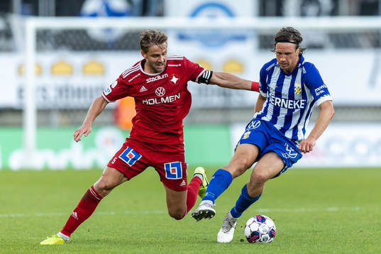 IFK Norrköpings Christoffer Nyman och IFK Göteborgs