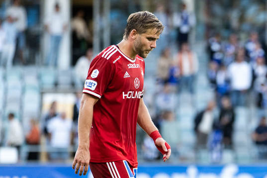 IFK Norrköpings Christoffer Nyman deppar