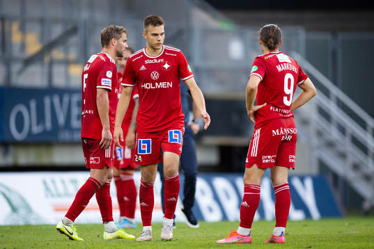 IFK Norrköpings Anton Eriksson deppar