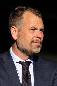 IFK Göteborgs tränare Mikael Stahre innan