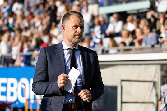 IFK Göteborgs tränare Mikael Stahre innan