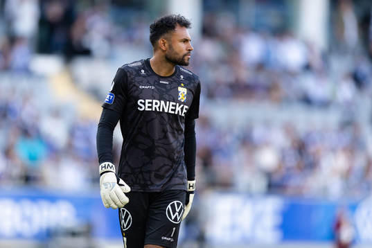IFK Göteborgs målvakt Warner Hahn
