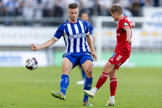 IFK Göteborgs Carl Johansson och IFK Norrköpings Ari