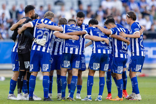 IFK Göteborg samlade innan andra halvleken av