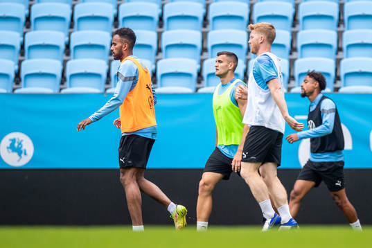 Isaac Kiese Thelin, Matej Chalus and Anders Christiansen