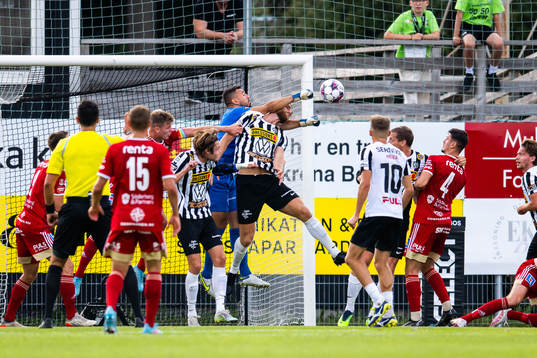 Landskronas målvakt Amr Kaddoura