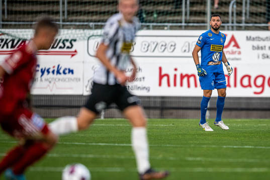 Landskronas målvakt Amr Kaddoura