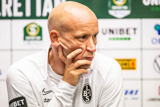 Landskronas tränare Billy Magnusson
