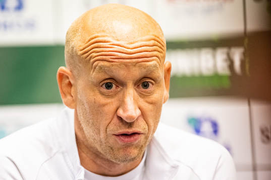 Landskronas tränare Billy Magnusson