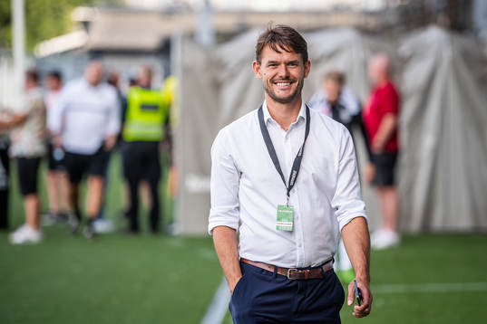 Landskronas kommunikationsansvarige Mattias Hallberg