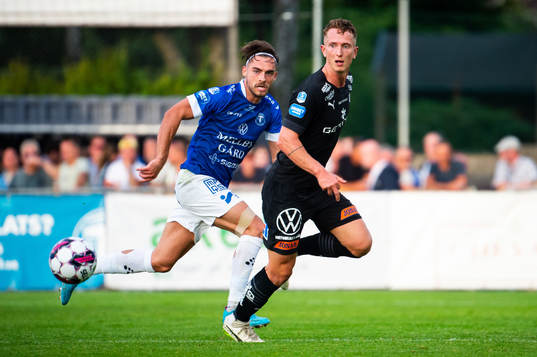 Trelleborgs Felix Hörberg och Halmstads Andreas Bengtsson