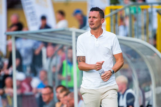 Trelleborgs tränare Kristian Haynes