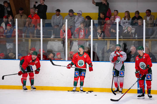 Frölundas Christian Folin, Ryan Lasch och Anthony Greco