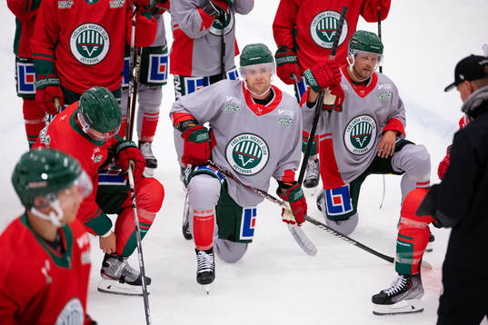 Frölundas Radan Lenc och Jacob Nilsson