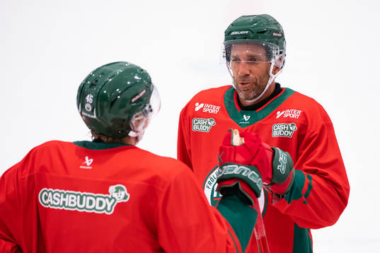 Frölundas Liam Dower Nilsson och Joel Lundqvist
