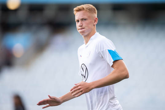 Hugo Larsson of Malmö FF