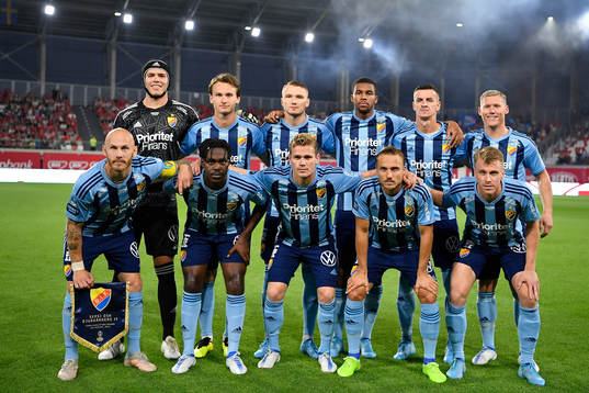 The starting eleven of Djurgården