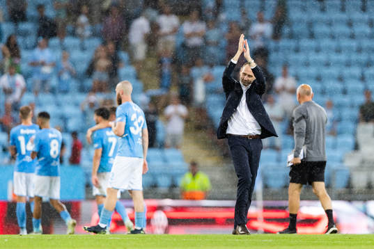 Andreas Georgson, head coach and sport director of Malmö FF