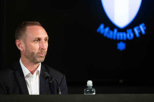 Andreas Georgson, head coach and sport director of Malmö FF