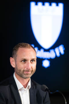 Andreas Georgson, head coach and sport director of Malmö FF