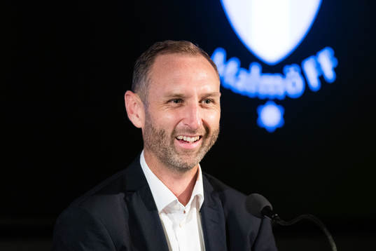Andreas Georgson, head coach and sport director of Malmö FF