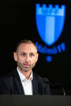 Andreas Georgson, head coach and sport director of Malmö FF