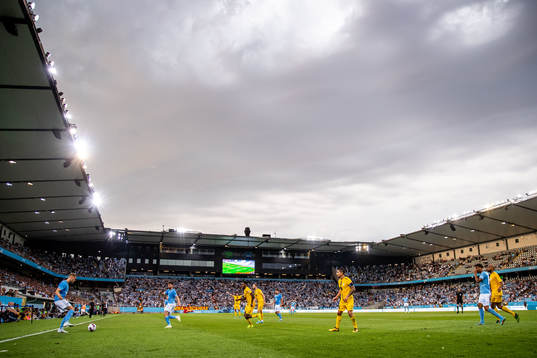 General view of Eleda Stadion