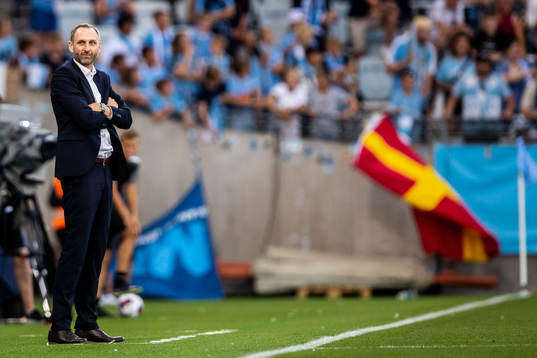 Andreas Georgson, head coach and sport director of Malmö FF